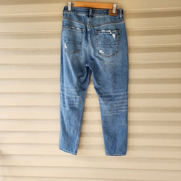 American Eagle mom distressed jeans size 6 - Picture 12 of 13